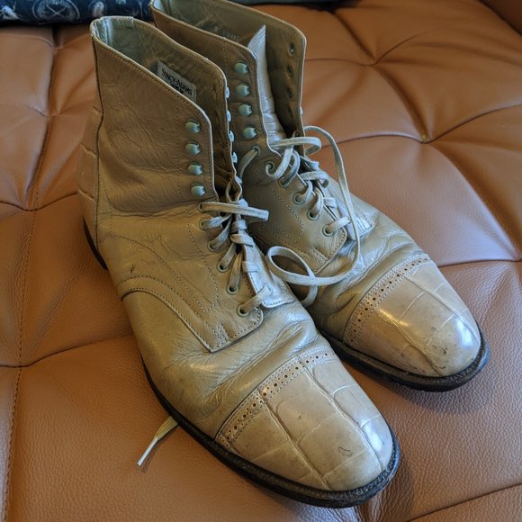 madison cap toe boot